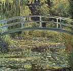 Monet The Waterlily Pond by Claude Monet